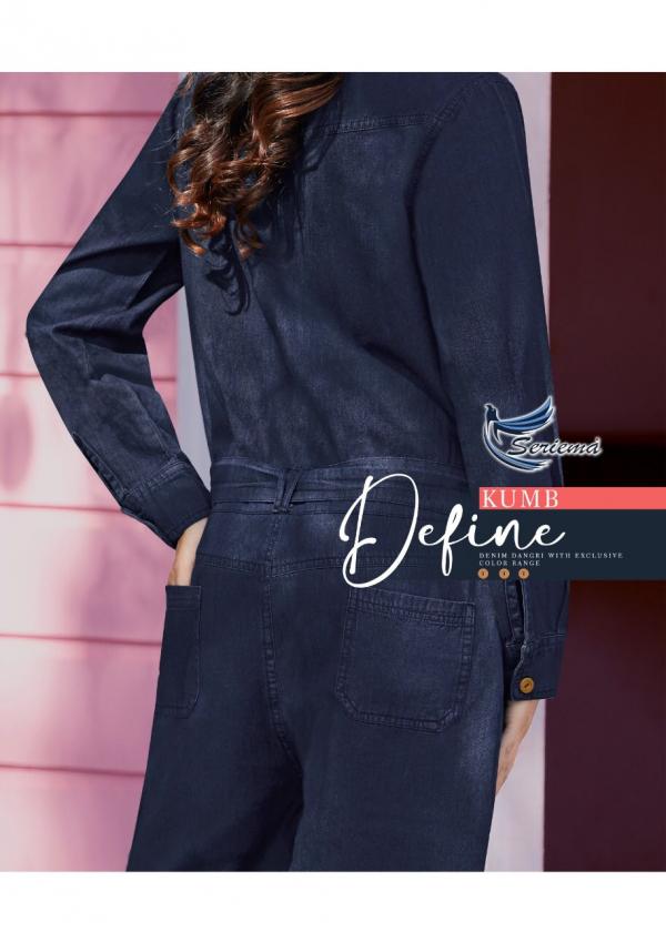 Seriema Kumb Definede Top And Bottom Denims Wear Collection 